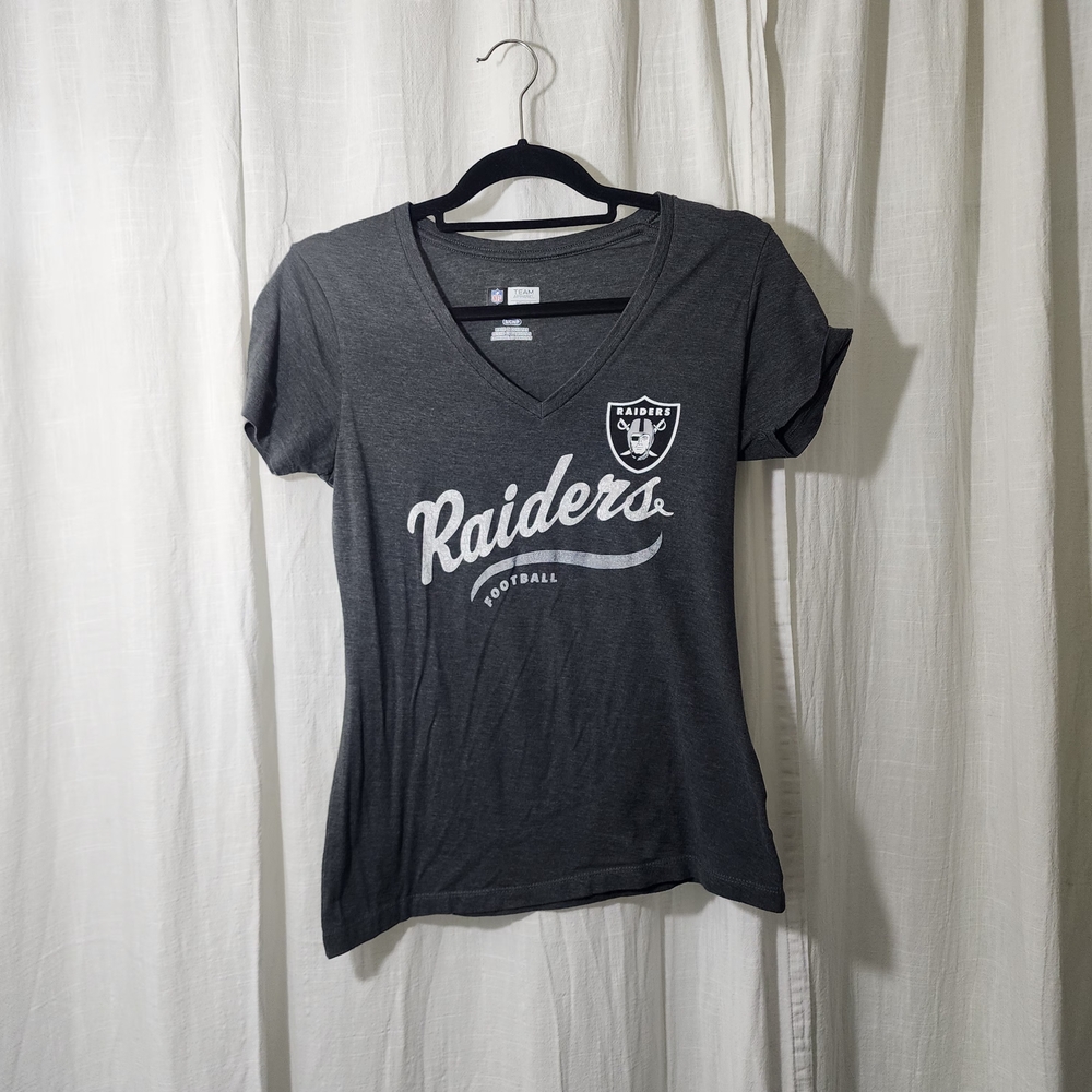 Team Apparel Women's Gray NFL T-Shirt